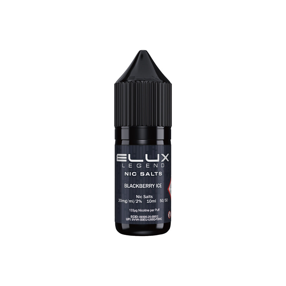 ELUX Legend Blackberry Ice Nicotine Salt E-liquid Vape Juice