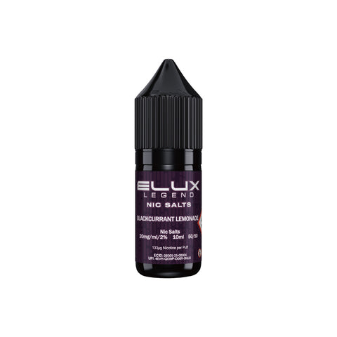ELUX Legend Blackcurrant Lemonade Nic Salt