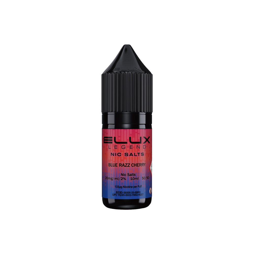 ELUX Legend Blue Razz Cherry Nicotine Salt E-liquid Vape Juice