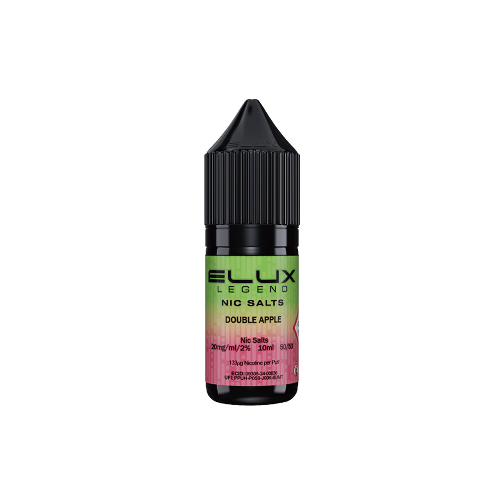 ELUX Legend Double Apple Nicotine Salt E-liquid Vape Juice