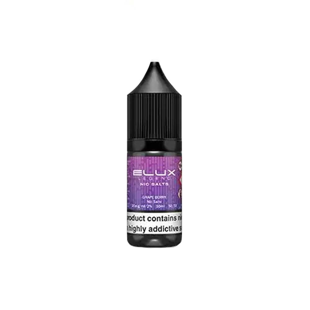ELUX Legend Grape Berry Nicotine Salt E-liquid Vape Juice