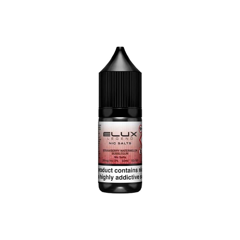 ELUX Legend Strawberry Watermelon Bubblegum Nicotine Salt E-liquid Vape Juice