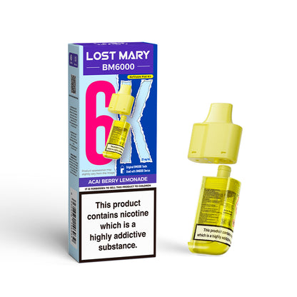 Lost Mary BM6000 Replacement Prefilled Pod & Refill Container