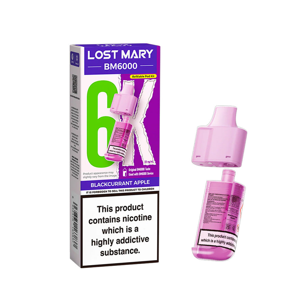 Lost Mary BM6000 Replacement Prefilled Pod & Refill Container