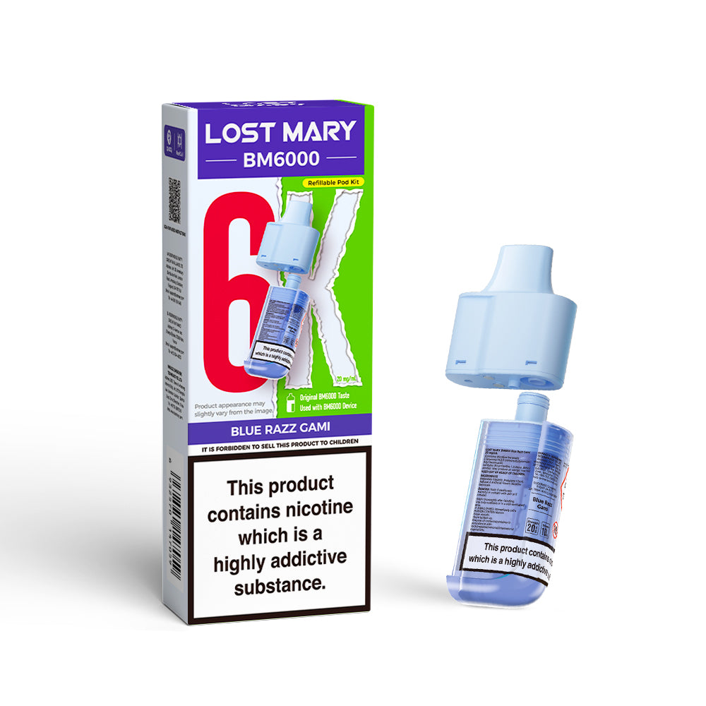 Lost Mary BM6000 Replacement Prefilled Pod & Refill Container