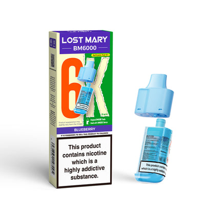 Lost Mary BM6000 Replacement Prefilled Pod & Refill Container