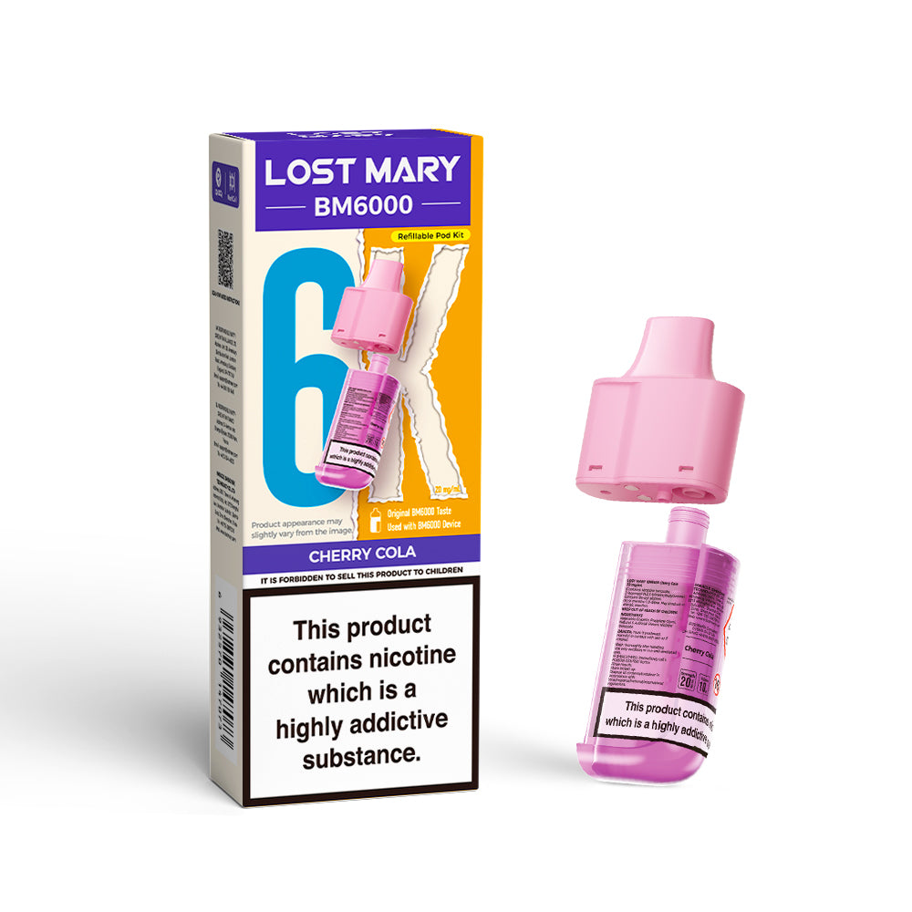 Lost Mary BM6000 Replacement Prefilled Pod & Refill Container