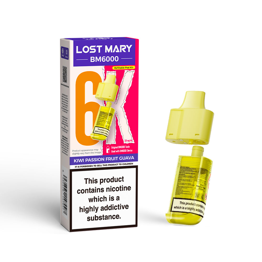 Lost Mary BM6000 Replacement Prefilled Pod & Refill Container