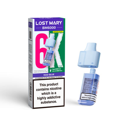 Lost Mary BM6000 Replacement Prefilled Pod & Refill Container