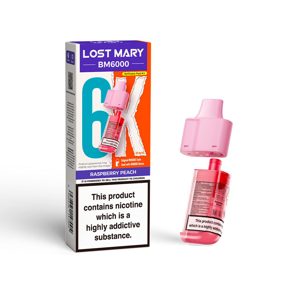 Lost Mary BM6000 Replacement Prefilled Pod & Refill Container