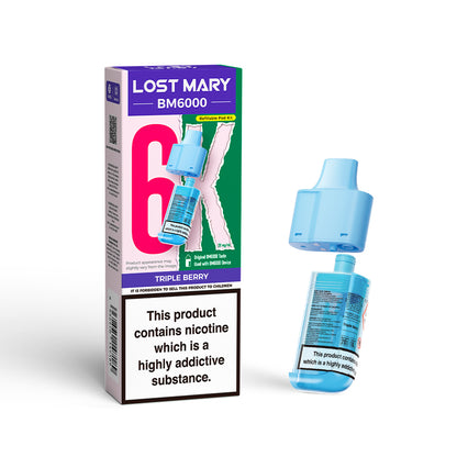 Lost Mary BM6000 Replacement Prefilled Pod & Refill Container
