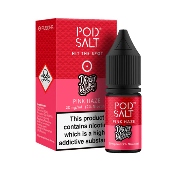 Podsalt Doozy Vape Pink Haze Ice Nic Salt E-Liquid - Pod Salt Nicotine Salts Product Image