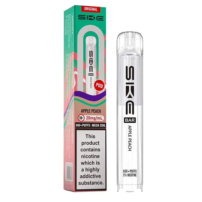 SKE Bar 600 Replacement Prefilled Pod Apple Peach
