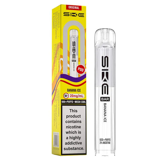 SKE Bar 600 Replacement Prefilled Pod Banana Ice