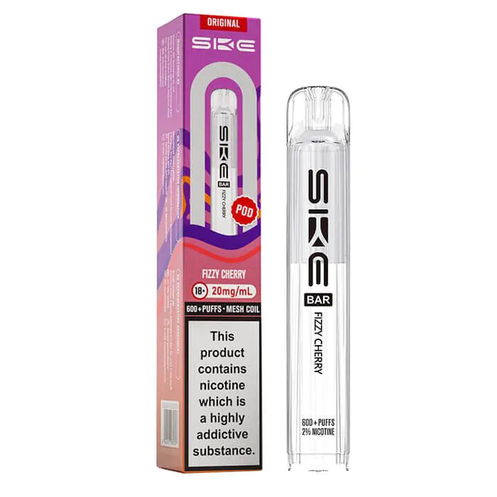 SKE Bar 600 Replacement Prefilled Pod Fizzy Cherry