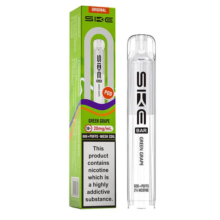 SKE Bar 600 Replacement Prefilled Pod Green Grape