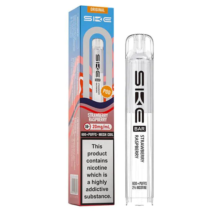 SKE Bar 600 Replacement Prefilled Pod Strawberry Raspberry