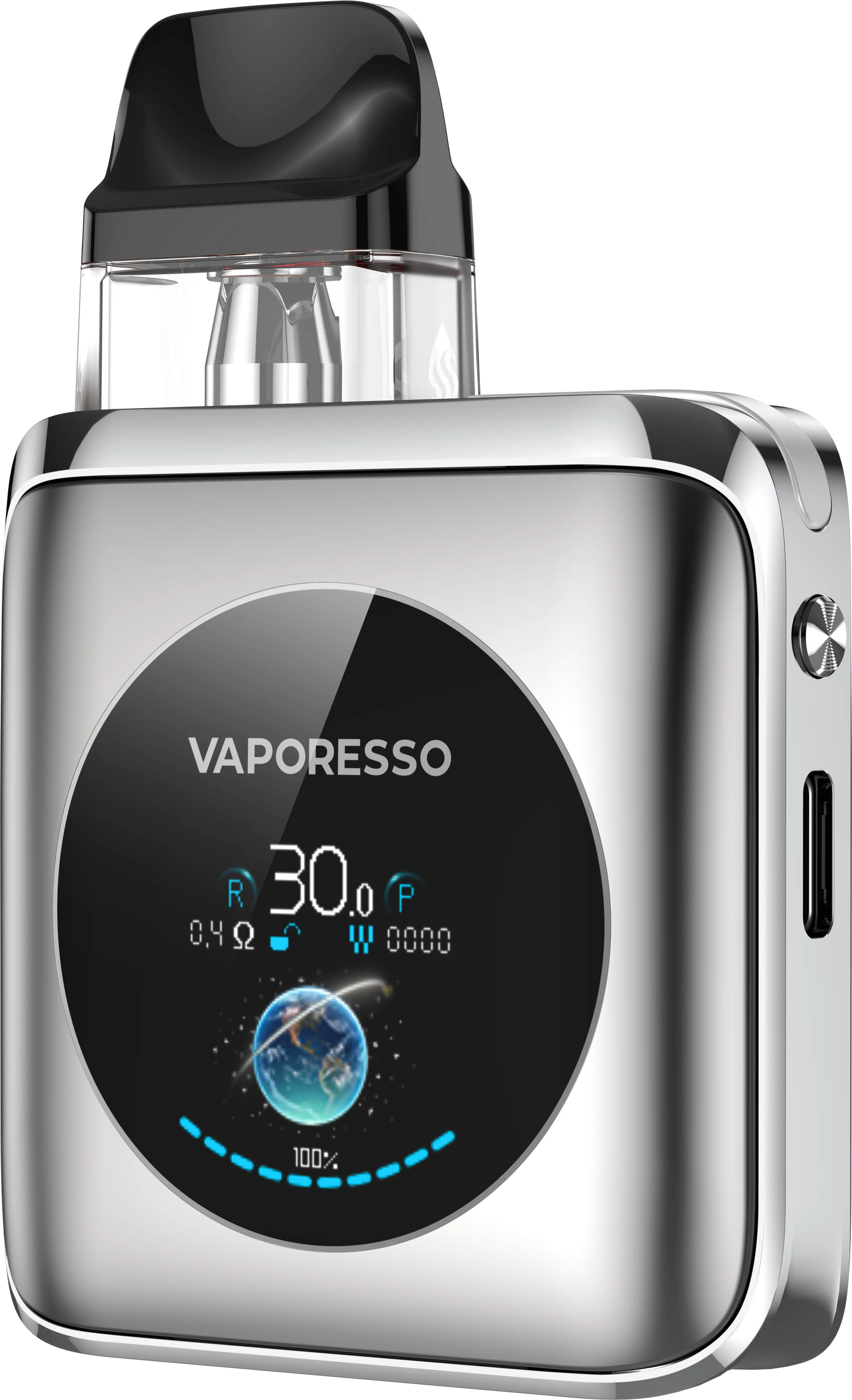 Vaporesso XROS 4 Nano - Vape Pod Kit - Titanium Silver