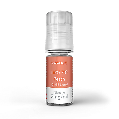 Vapourlites HiPG Peach Freebase Nicotine E-Liquid