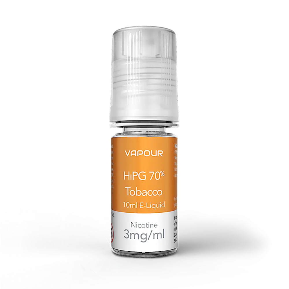 Vapourlites Tobacco HiPG 10ml Freebase Nicotine E-Liquid