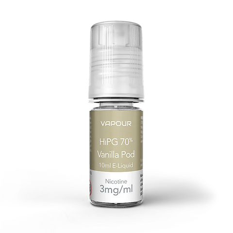 Vapourlites HiPG Vanilla Pod Freebase Nicotine E-Liquid