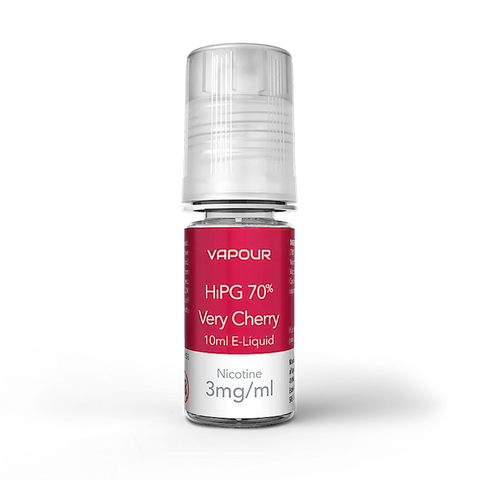 Vapourlites HiPG Very Cherry Freebase Nicotine E-Liquid