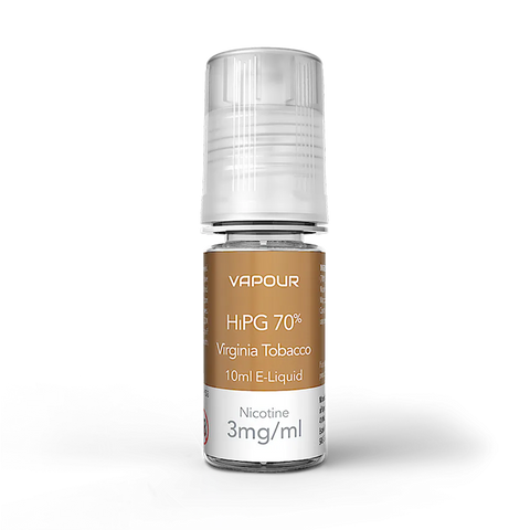 Vapourlites HiPG Virginia Tobacco Freebase Nicotine E-Liquid