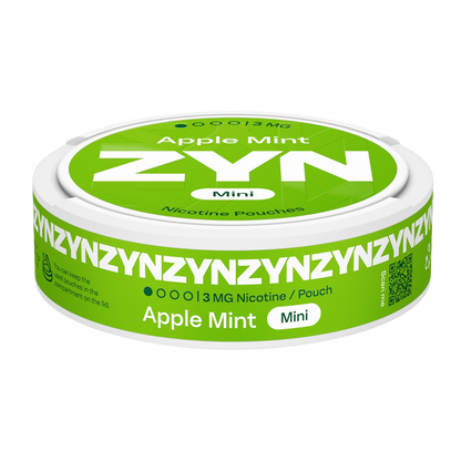 ZYN Apple Mint 3mg Nicotine Pouches - Side
