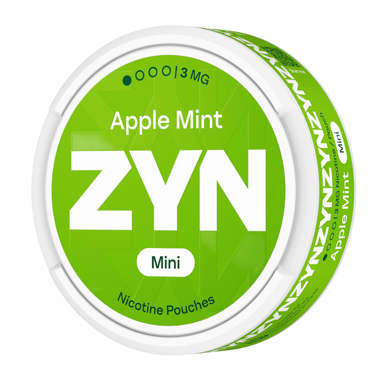 ZYN Apple Mint 3mg Nicotine Pouches