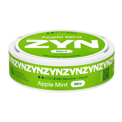 ZYN Apple Mint 6mg Nicotine Pouches - Side