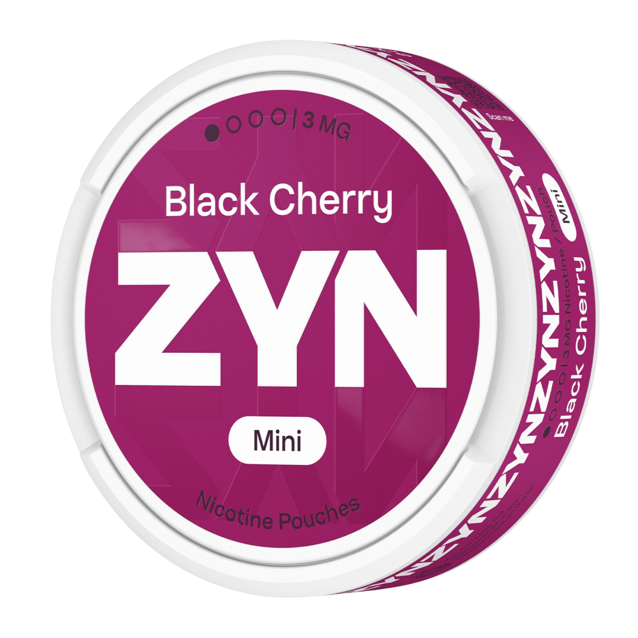 ZYN Black Cherry 3mg Nicotine Pouches