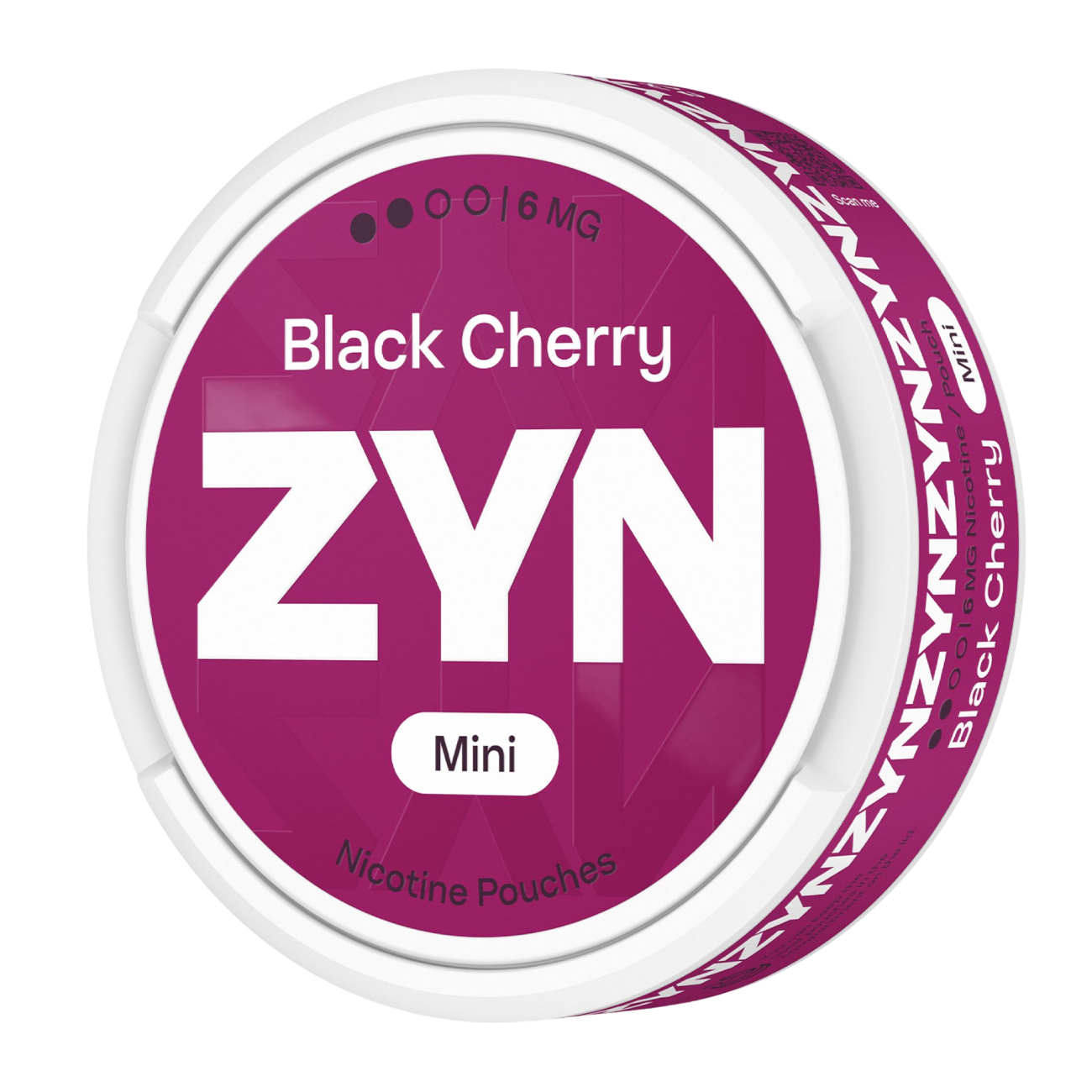 ZYN Black Cherry 6mg Nicotine Pouches 