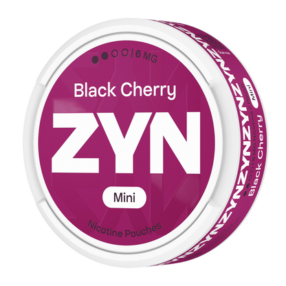 ZYN Black Cherry 6mg Nicotine Pouches 