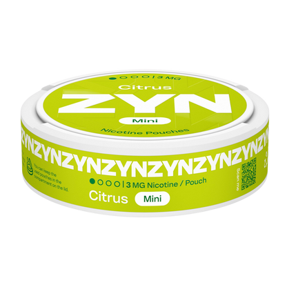 ZYN Citrus 3mg Nicotine Pouches - Side