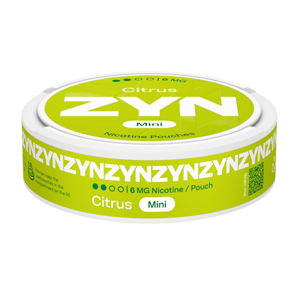 ZYN Citrus 6mg Nicotine Pouches - Side