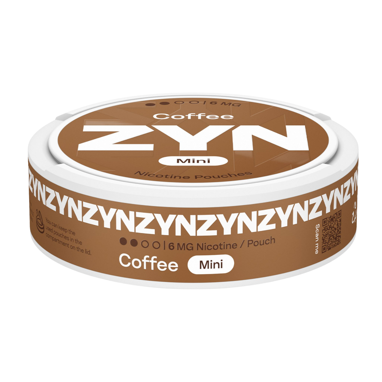 ZYN Coffee 6mg Nicotine Pouches - Side