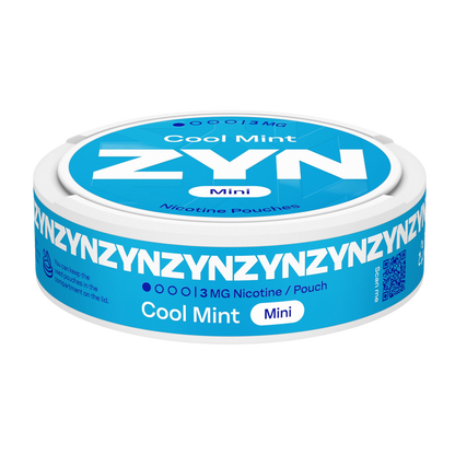 ZYN Cool Mint 3mg Nicotine Pouches - Side