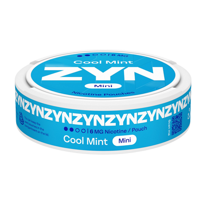ZYN Cool Mint 6mg Nicotine Pouches - Side