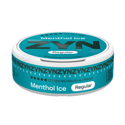 ZYN Menthol Ice 13.5mg Nicotine Pouches - Side