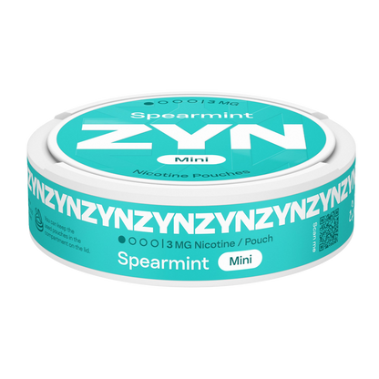 ZYN Spearmint 3mg Nicotine Pouches - Side