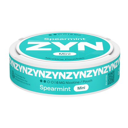 ZYN Spearmint 6mg Nicotine Pouches - Side