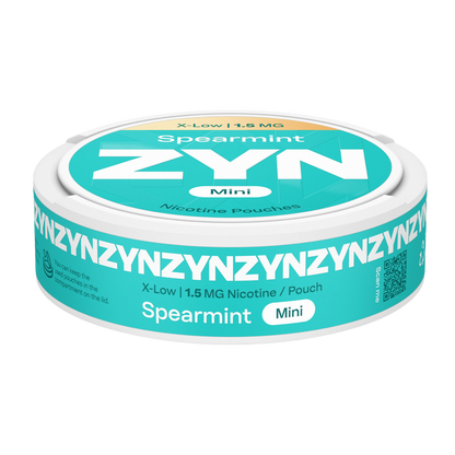 ZYN Spearmint 1.5mg Nicotine Pouches - Side