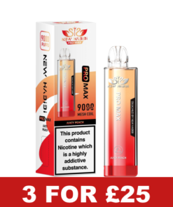 Juicy Peach New Habibi Pro Max 9000 Disposable Vape