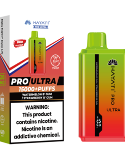 Watermelon Bubblegum Hayati Pro Ultra 15000 Puff Disposable Vape