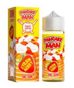 Strawberry Pancake Shortfill E-Liquid by Pancake Man 100ml