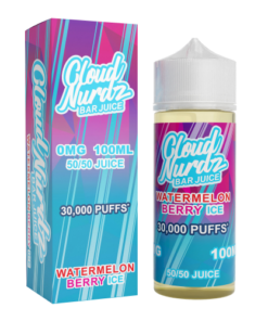 Peach Blue Razz Shortfill E-Liquid by Cloud Nurdz 100ml