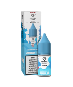 Blueberry Ice Nic Salt E-Liquid by Crystal Clear