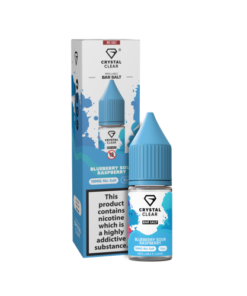 Blueberry Sour Raspberry Nic Salt E-Liquid by Crystal Clear